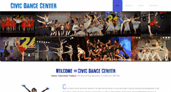 Desktop Screenshot of civicdancecenter.com